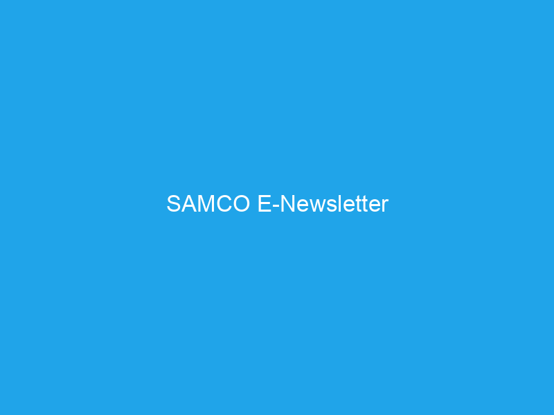 SAMCO E-Newsletter